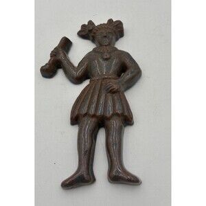Pre-Columbian Style Wall Hanging Tourist Terracotta Ceramic. Number on Back .